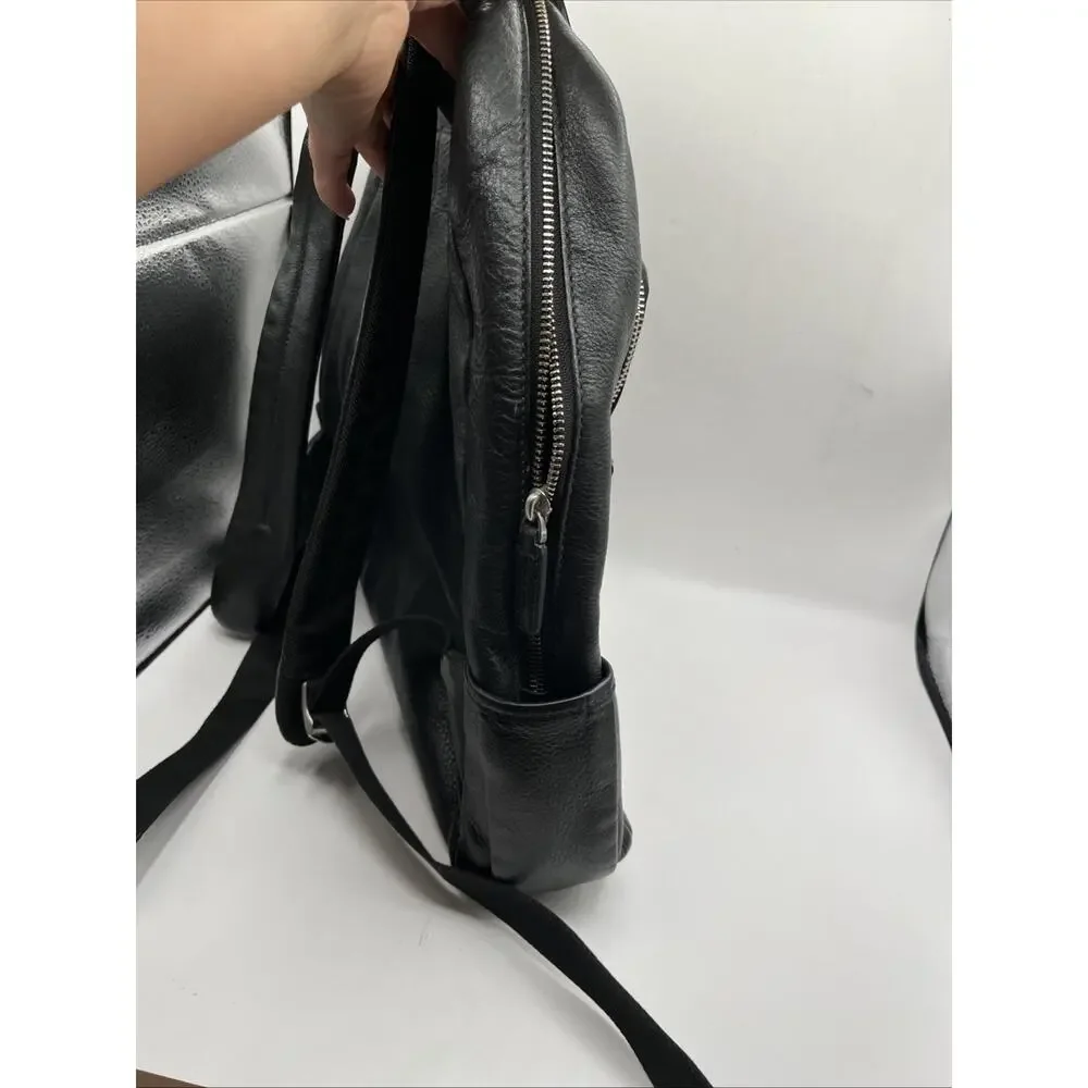 Tumi Laredo Dillon Backpack Vintage Discontinued Black Luxury Nappa Leather RARE